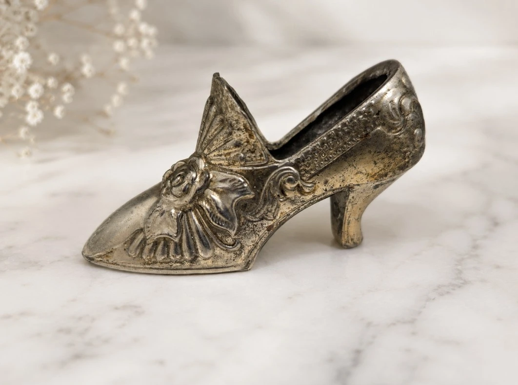 Made in occupied Japan metal shoe