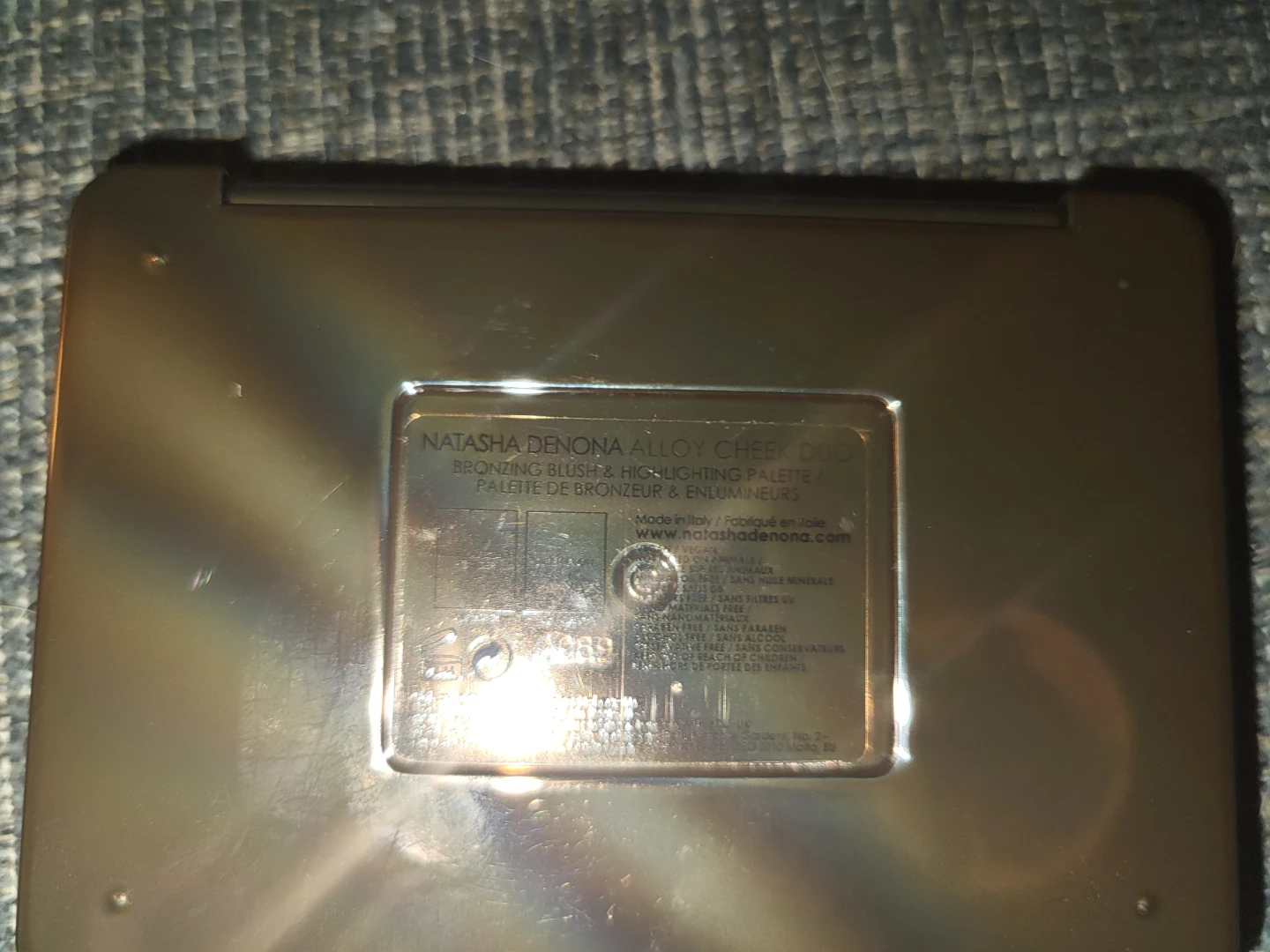 Natasha Denona Alloy Cheek Duo Bronze & Glow Palette