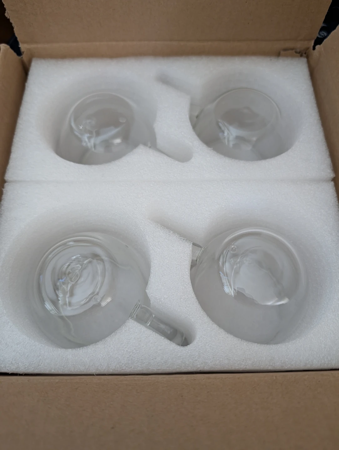 Set of 4 Double Wall Glass Coffee Cups - photo 2