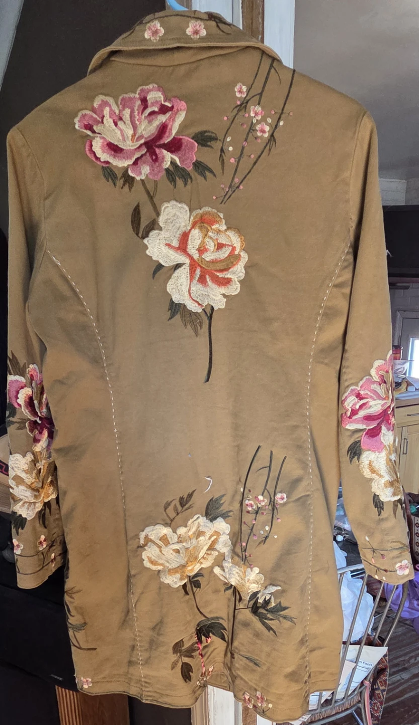 Hand painted jacket