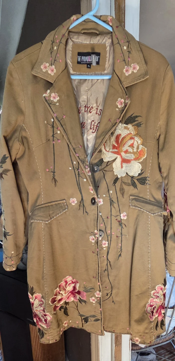 Hand painted jacket - photo 2