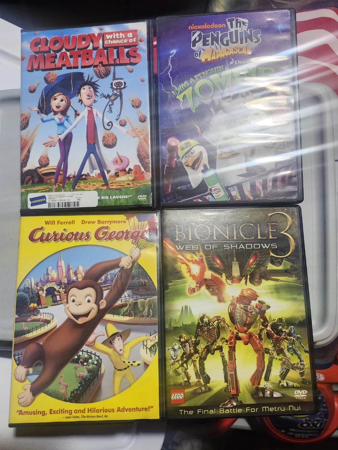 Cloudy with a Chance of Meatballs, Penguins of Madagascar,
