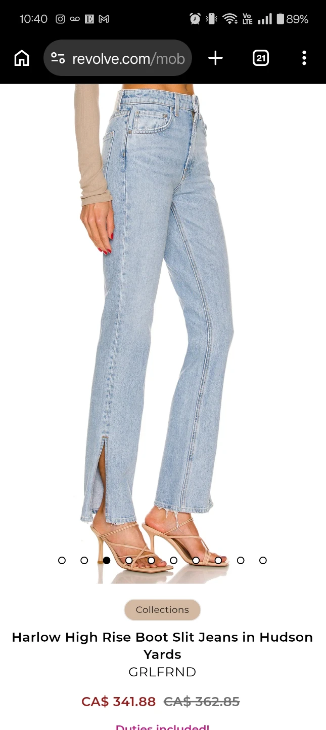 GRLFRND Designer Jeans – Brand New With Tags - photo 2