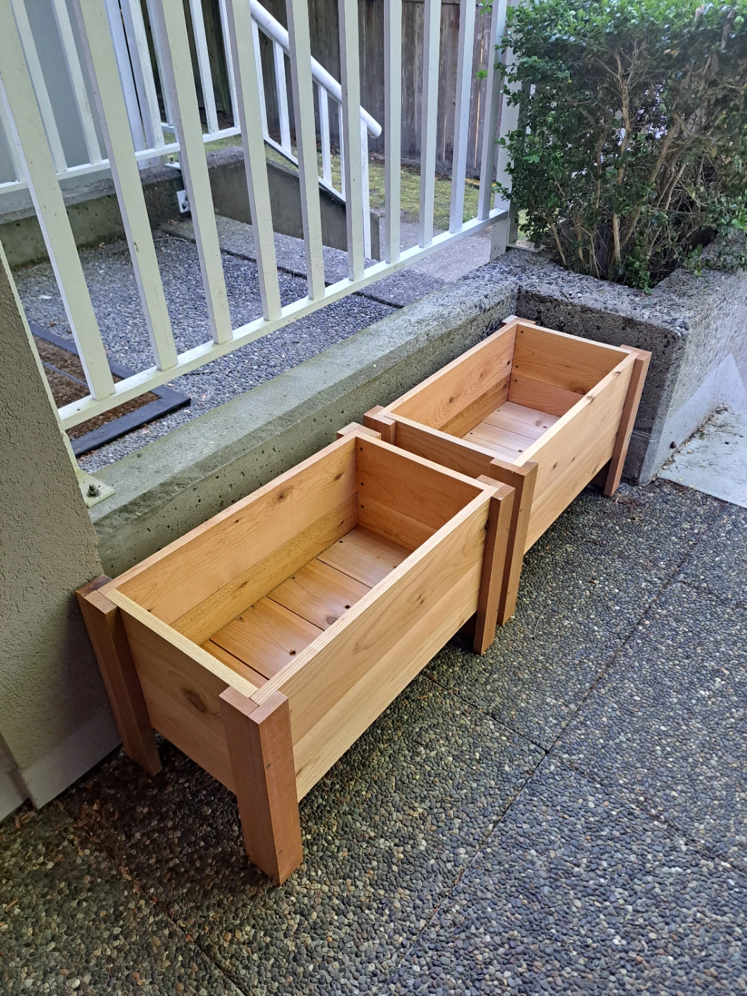 Handmade Cedar Planter Boxes