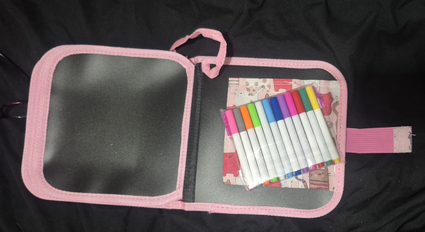 M-Baby Reusable Drawing Board with Markers - photo 4