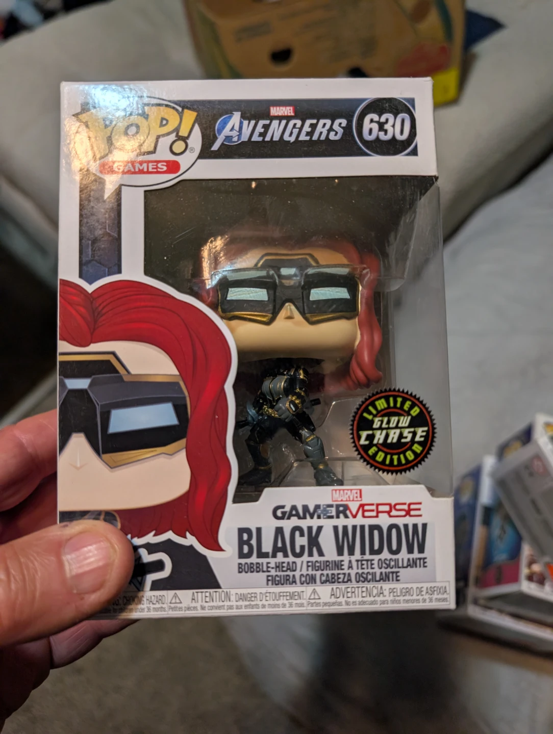 Funko Pop! Games Marvel Avengers Black Widow (Gamerverse) 630