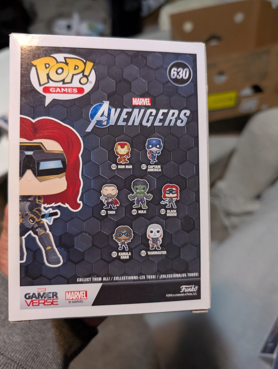Funko Pop! Games Marvel Avengers Black Widow (Gamerverse) 630 - photo 2