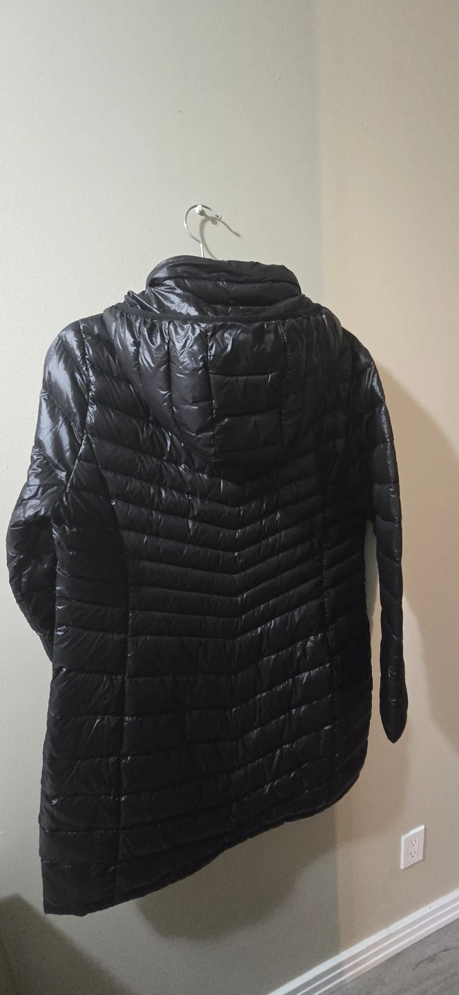 Andrew Marc Black Lightweight Down Packable Jacket XL - photo 5
