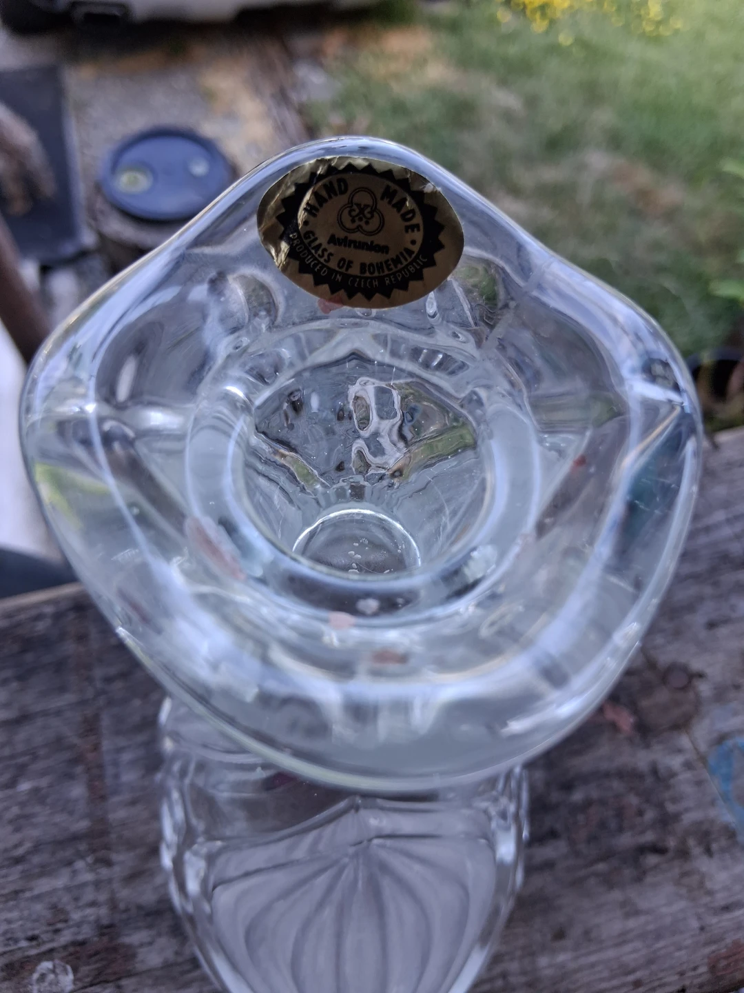 Bohemia Glass Vase - photo 2