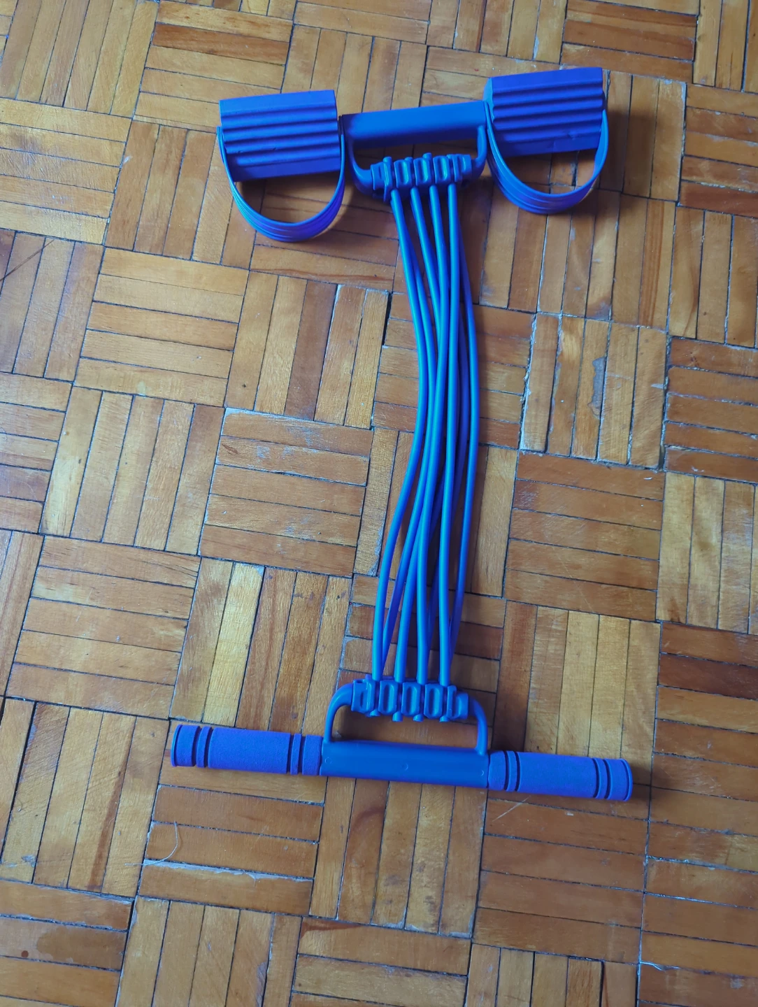 Blue Resistance Band Chest Expander