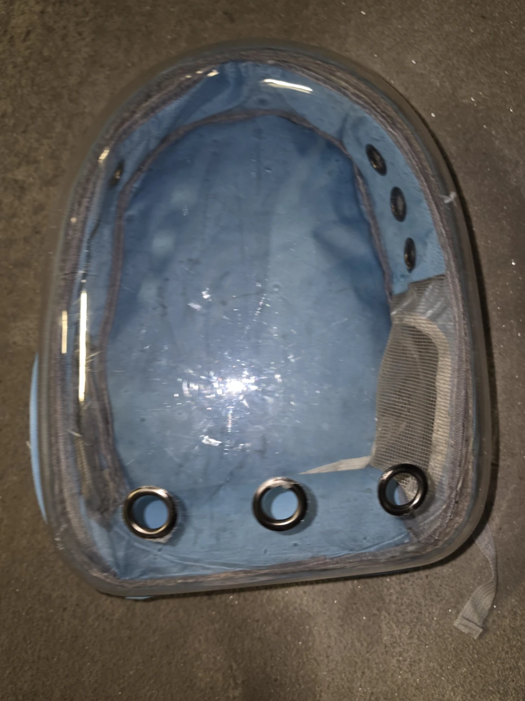 Blue Pet Carrier Backpack