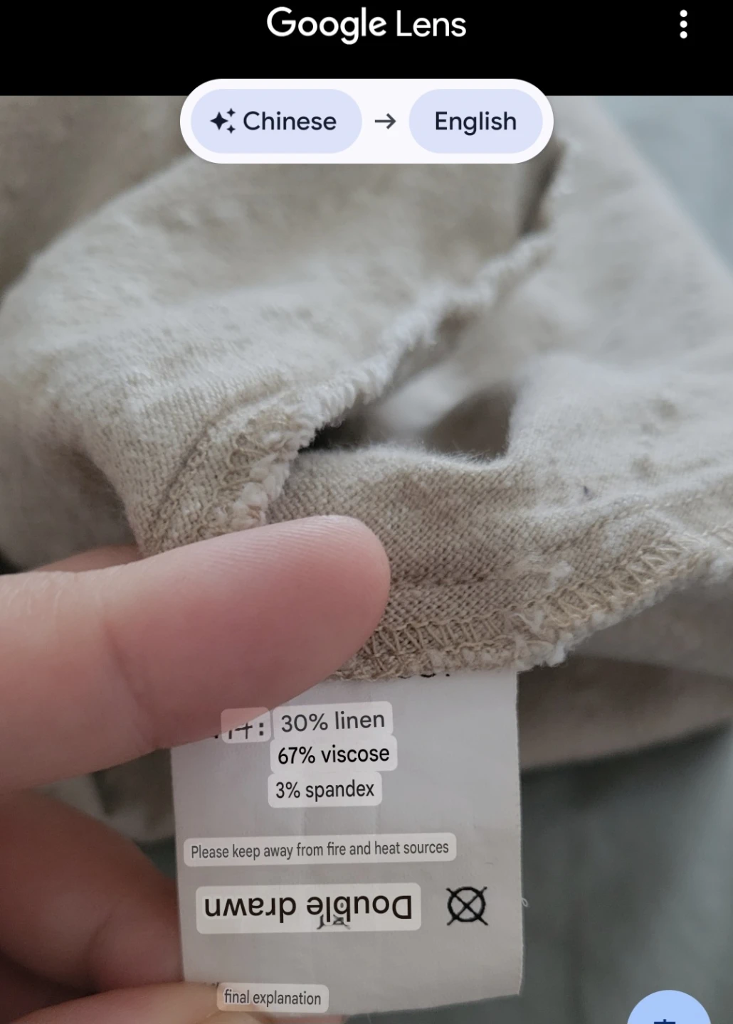 AIRIQI Linen Blend Smocked Dress - photo 3