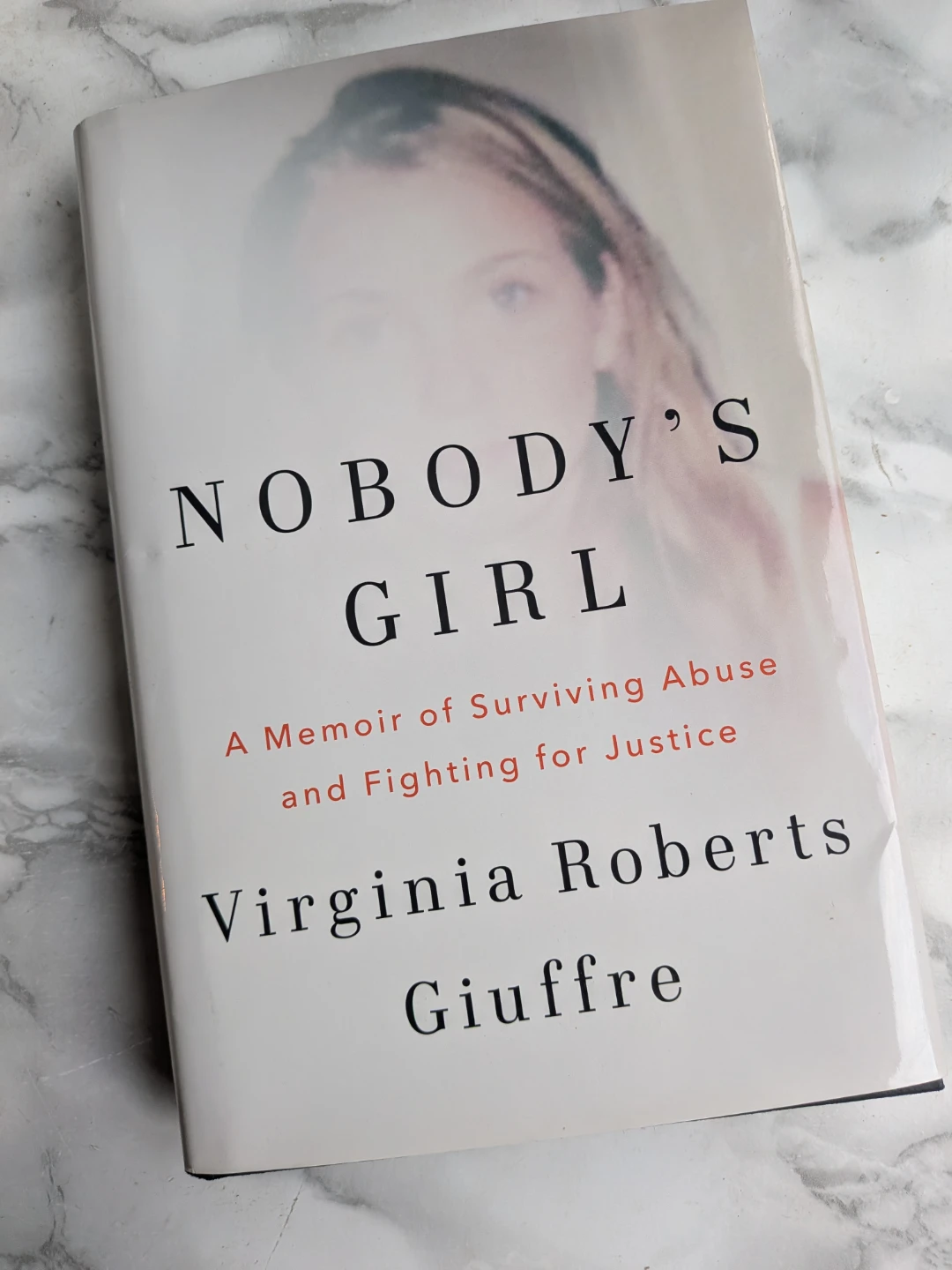 Nobody's Girl Memoir by Virginia Roberts Giuffre