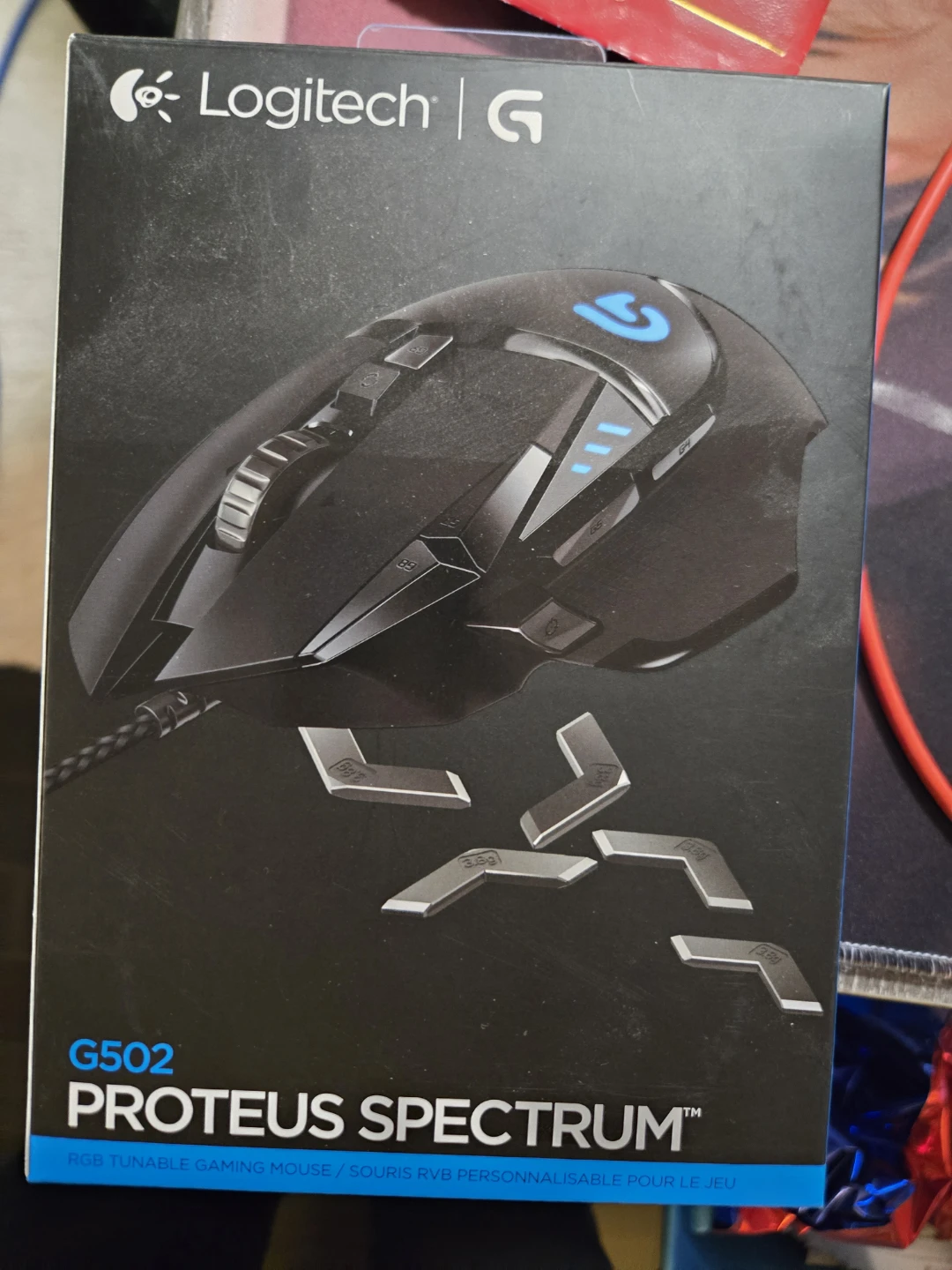Logitech G502 Proteus Spectrum RGB Tunable Gaming Mouse