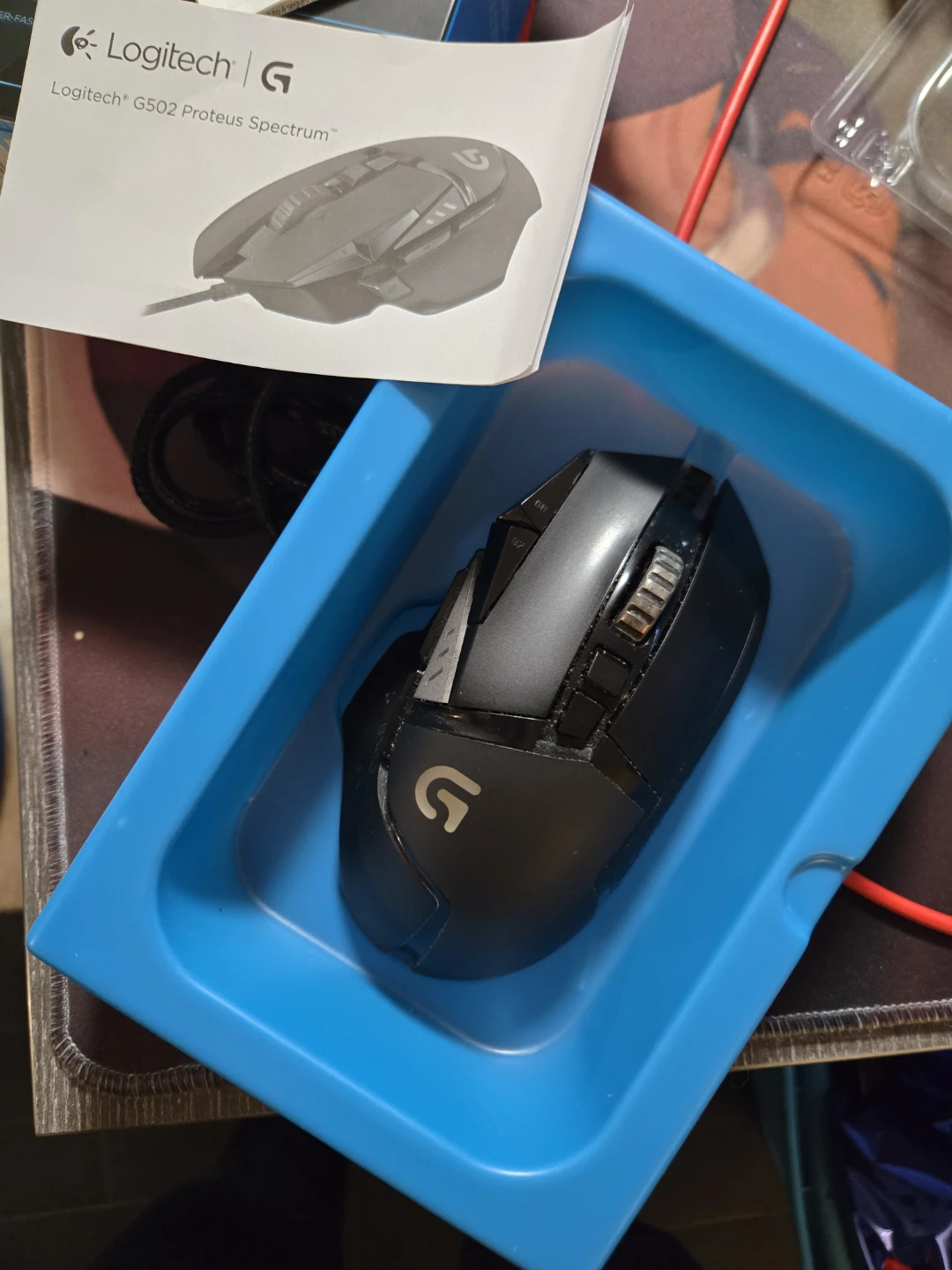 Logitech G502 Proteus Spectrum RGB Tunable Gaming Mouse - photo 2
