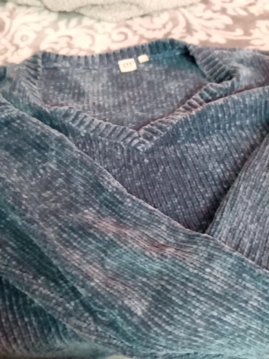 GAP Chenille V-Neck Sweater