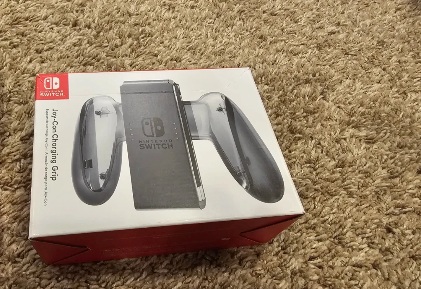 Nintendo Switch Joy-Con Charging Grip & Console Bundle - photo 2