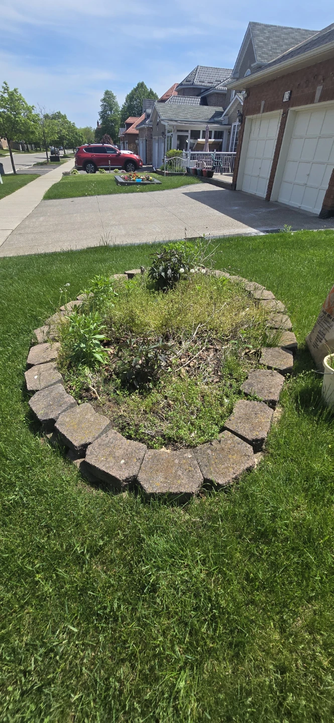 Concrete Garden Bed Edging Stones