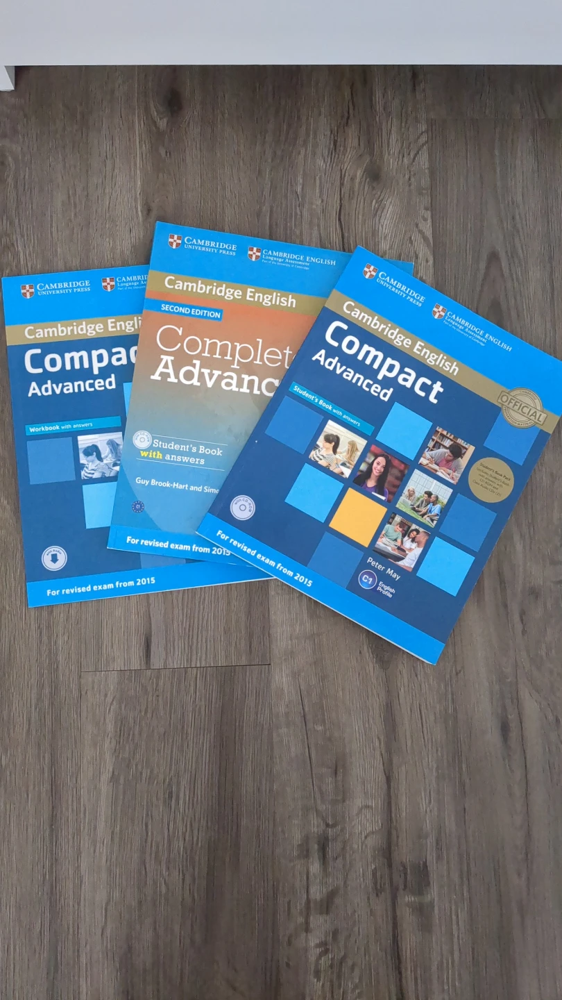 Cambridge English Compact Advanced and Complete Advanced Books