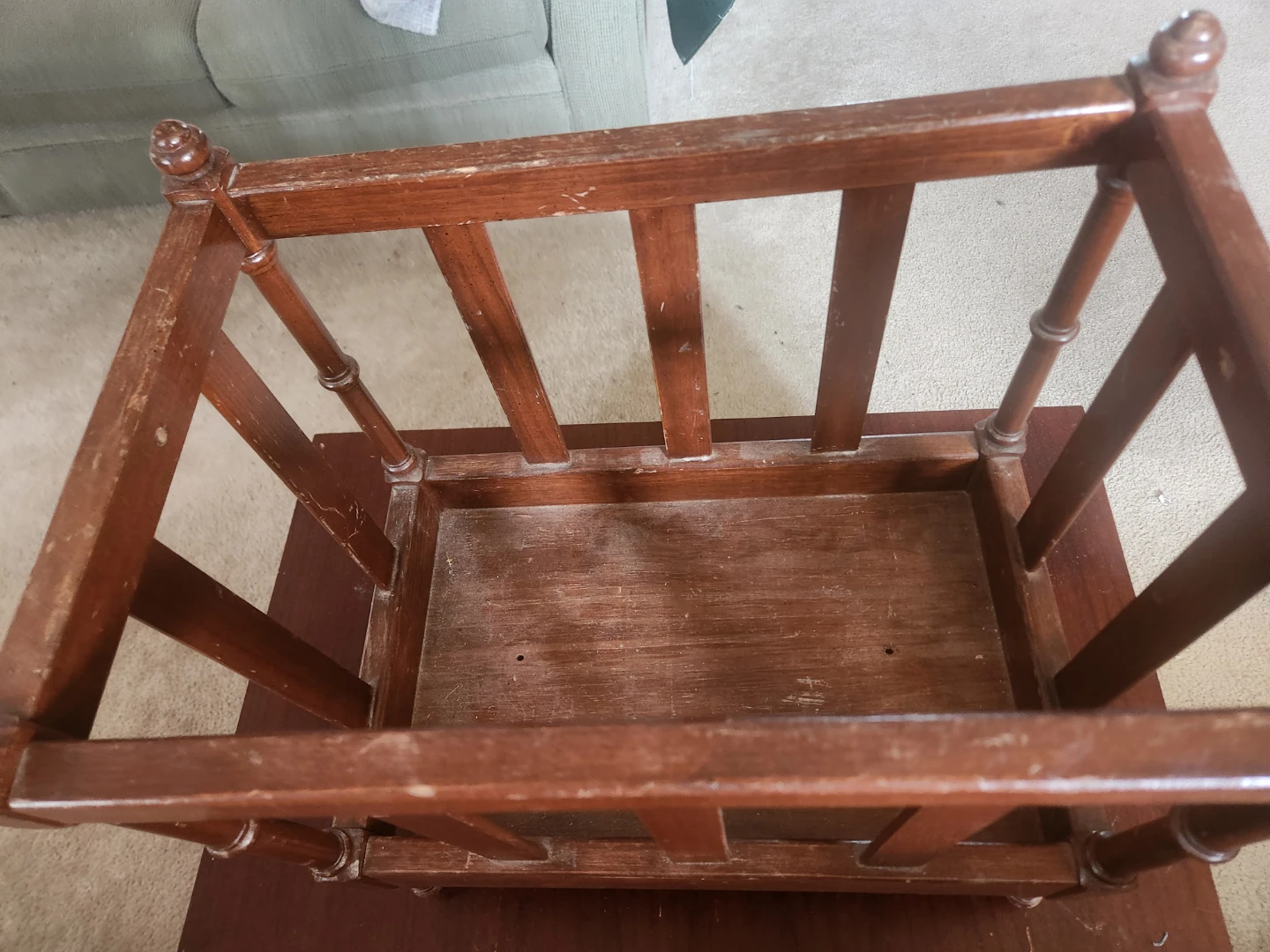 Small Wooden cradle/crib - photo 3