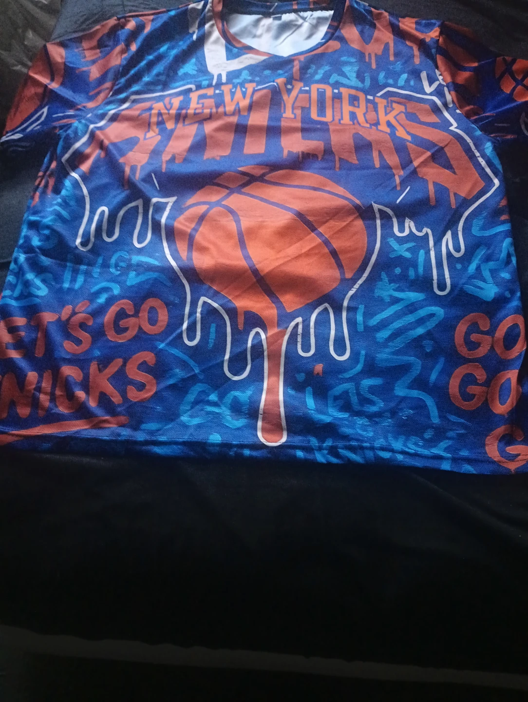 New York Knicks Drip Jersey and Shorts Set - photo 2