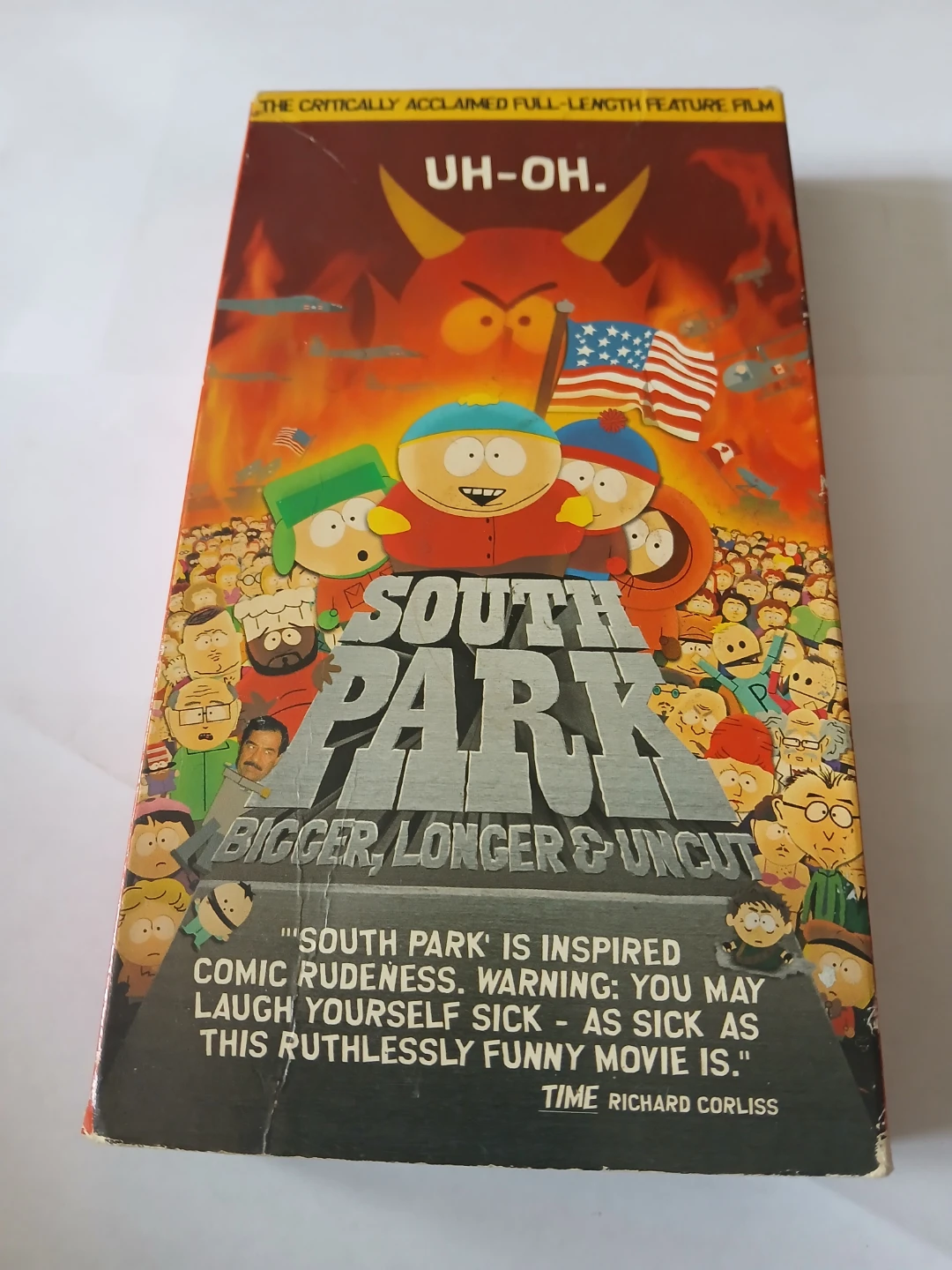 South Park Bigger, Longer & Uncut VHS Tape