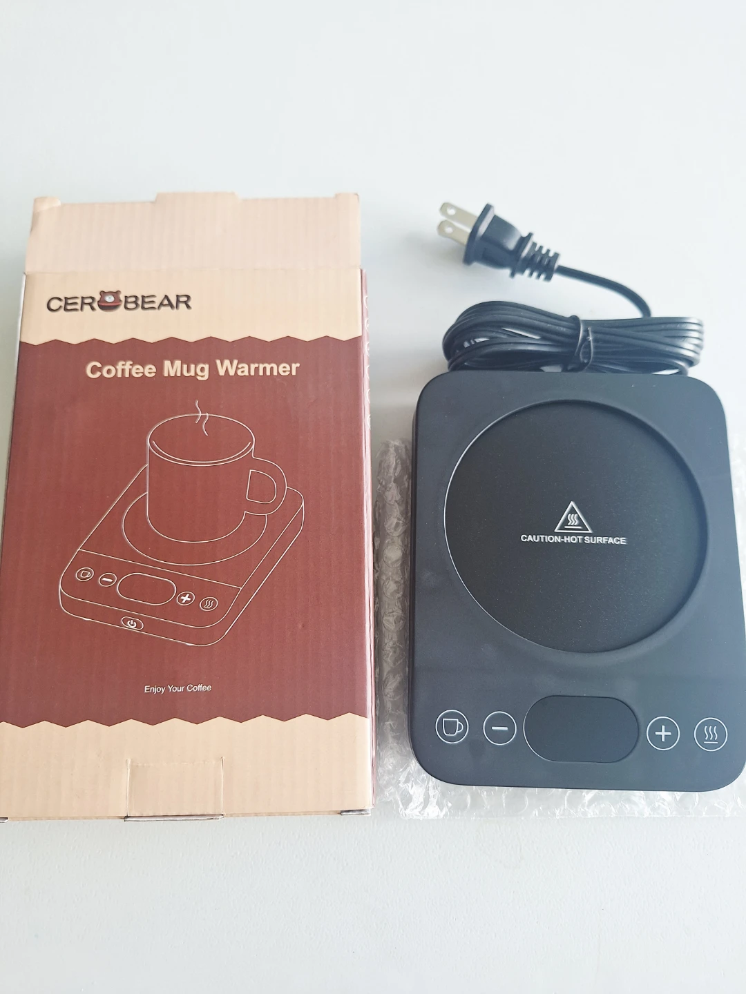 CEROBEAR Coffee Mug Warmer - Black
