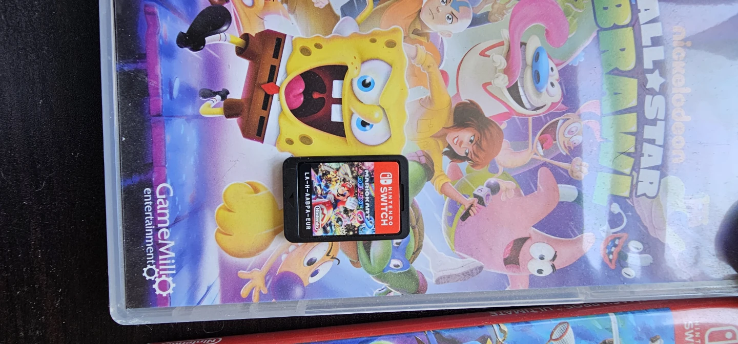 Nintendo Switch Console with Games and Controllers - photo 3