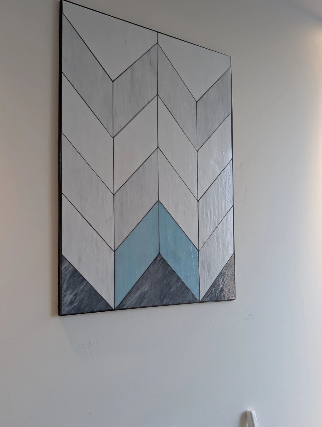 Chevron Pattern Wall Art