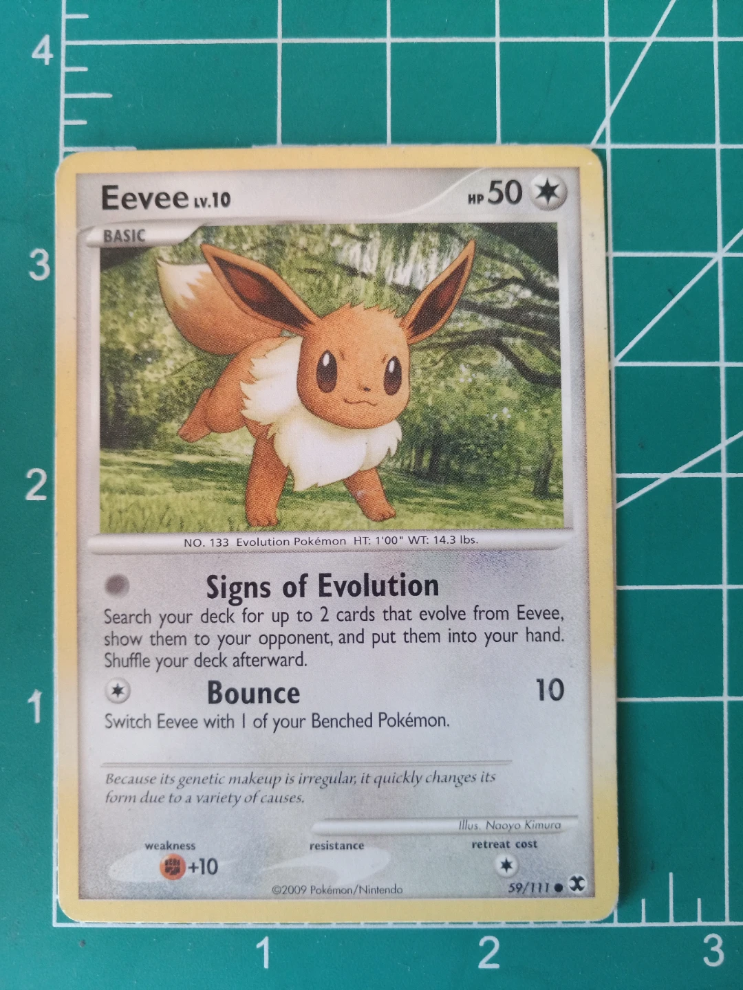 Eevee Pokemon Card
