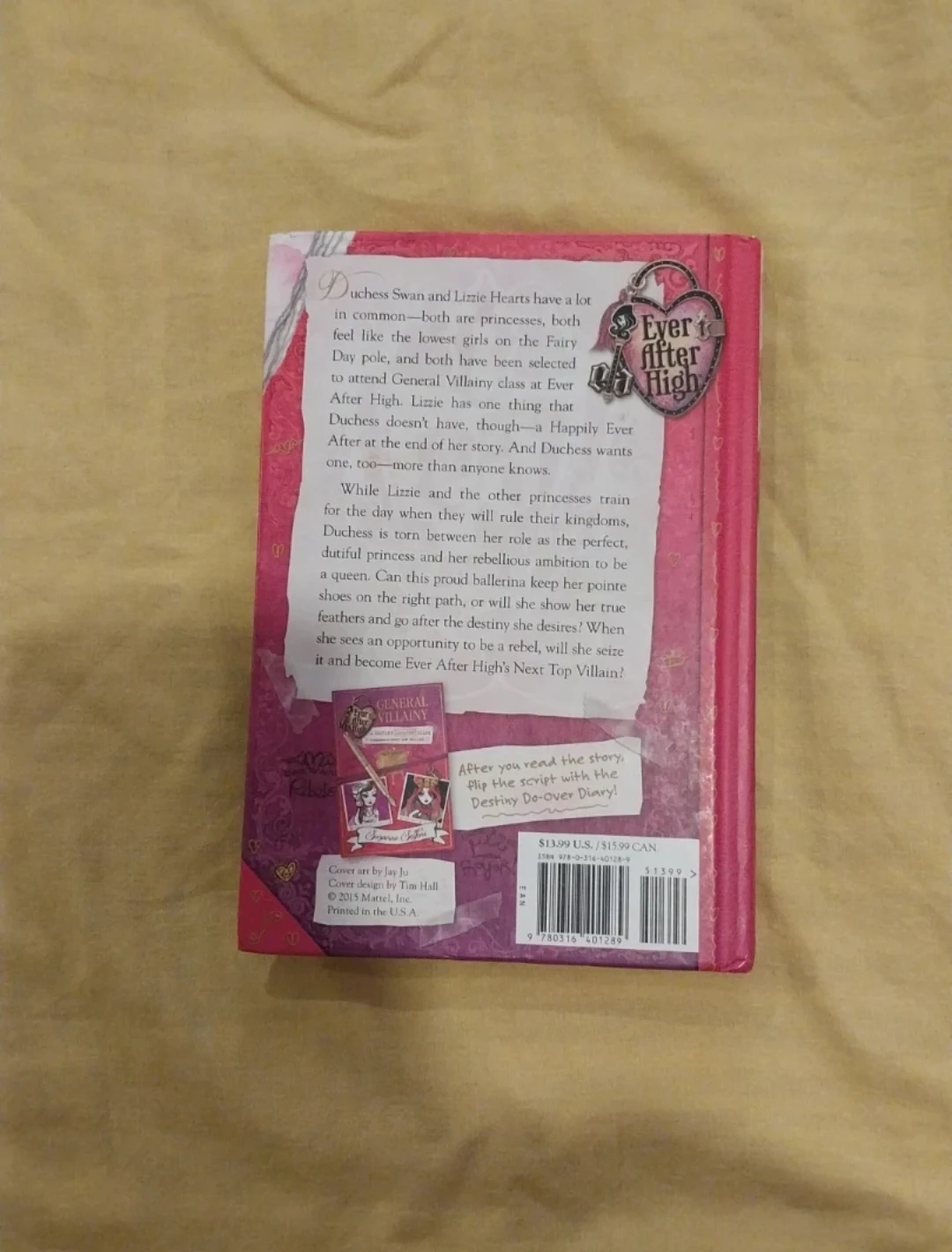 Ever After High Next Top Villain Book - photo 2