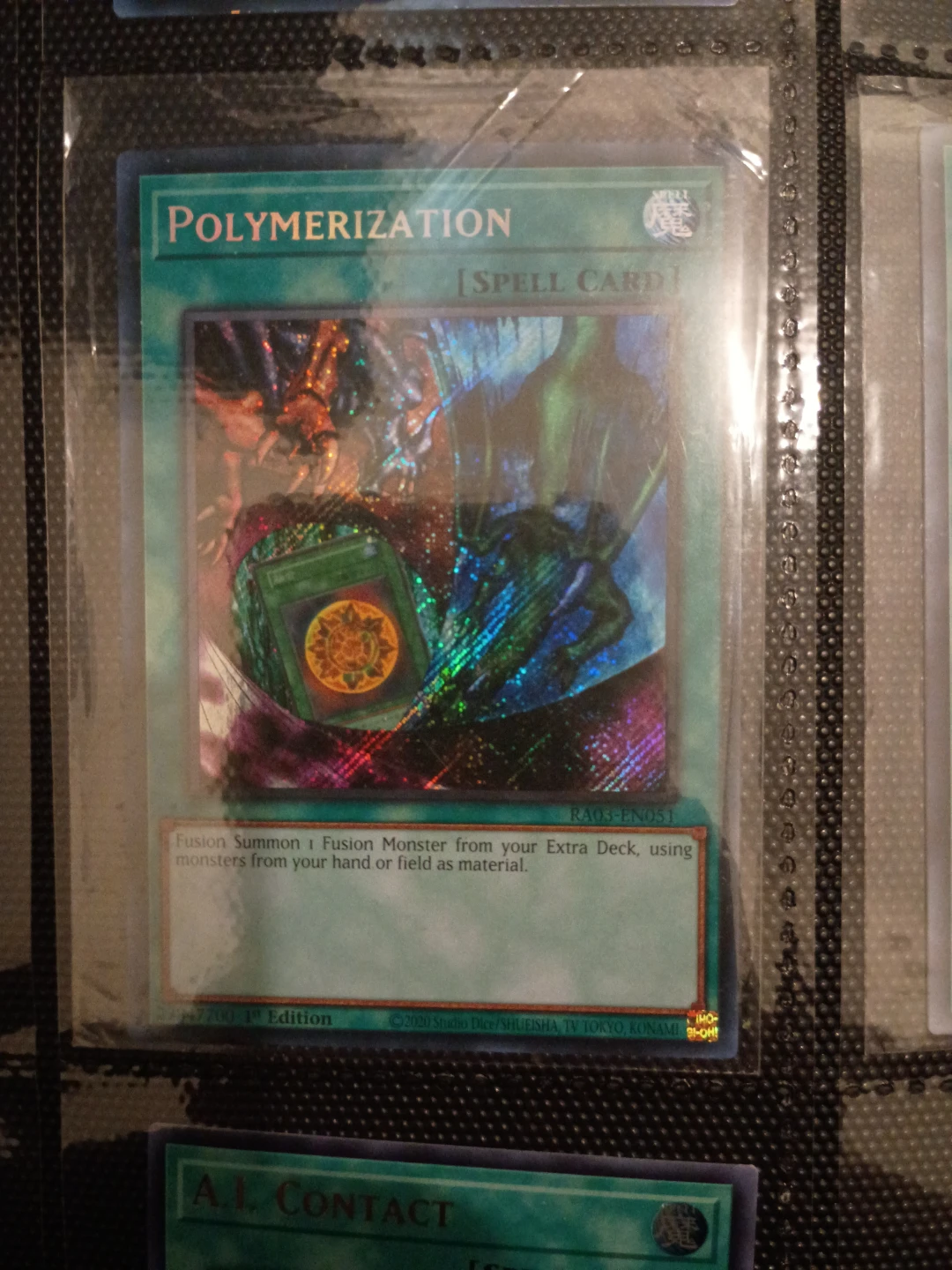 Yu-Gi-Oh! Polymerization Spell Card LART3-EN051 1st ⚽