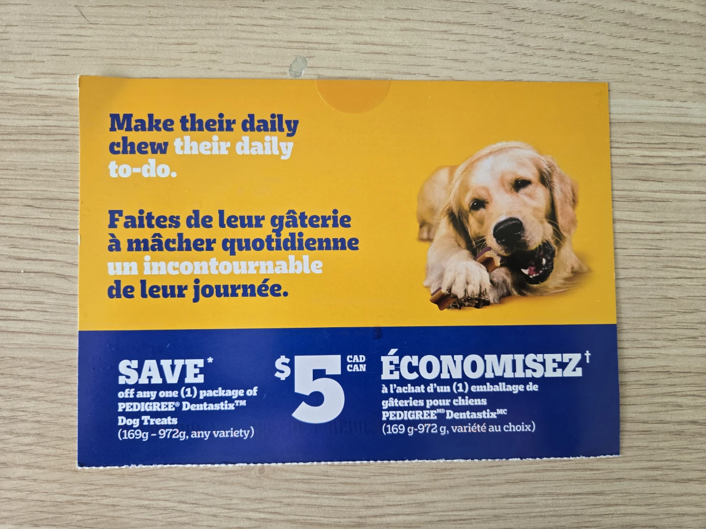 PEDIGREE Dentastix Dog Treats Coupon