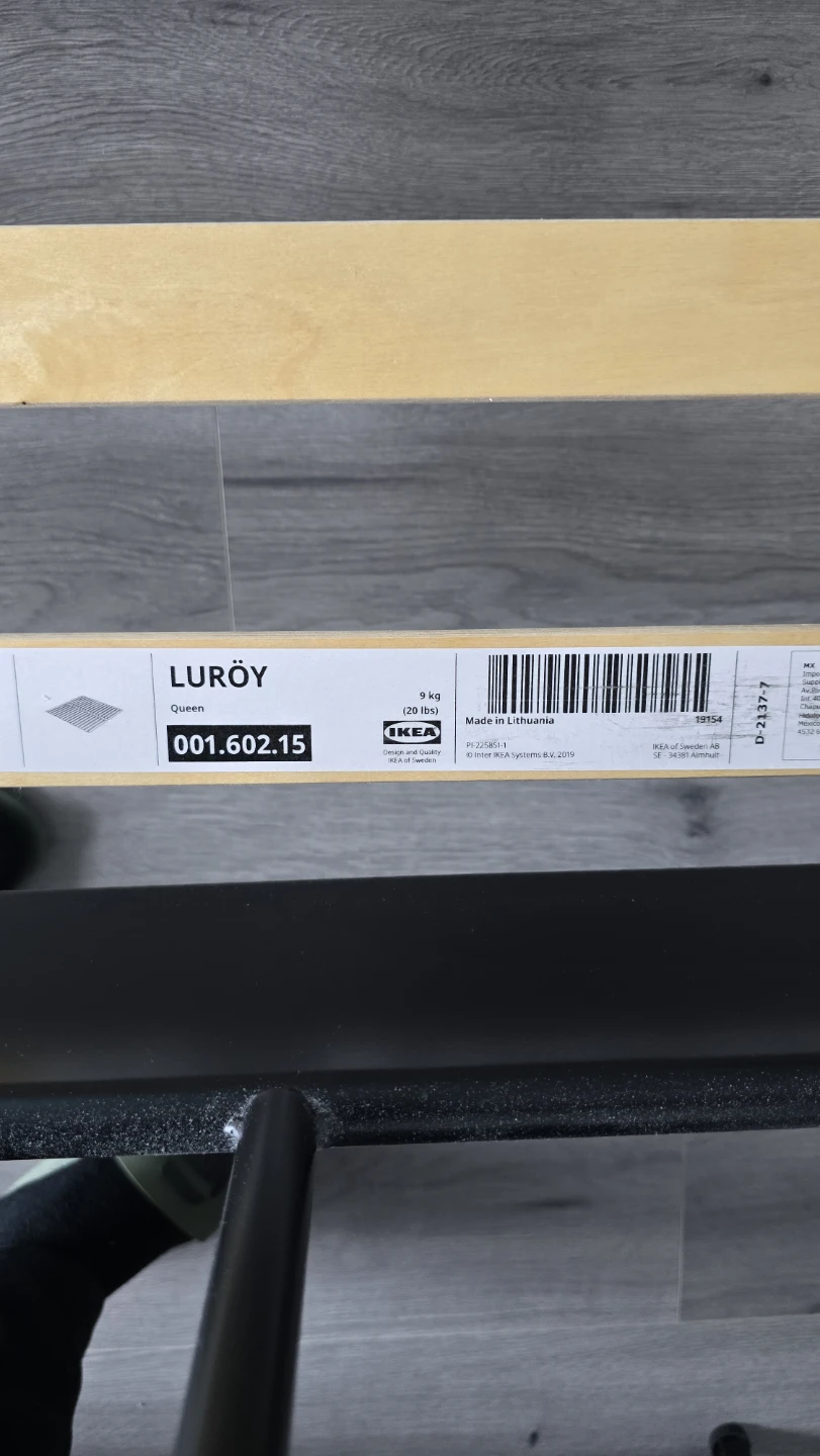 IKEA Sagstua Queen Metal Bed Frame - photo 2