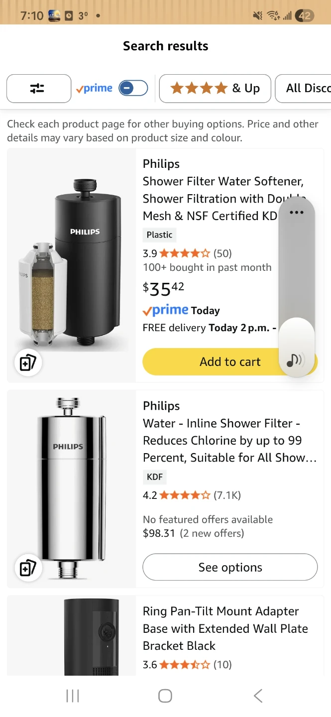 Philips Shower Filter