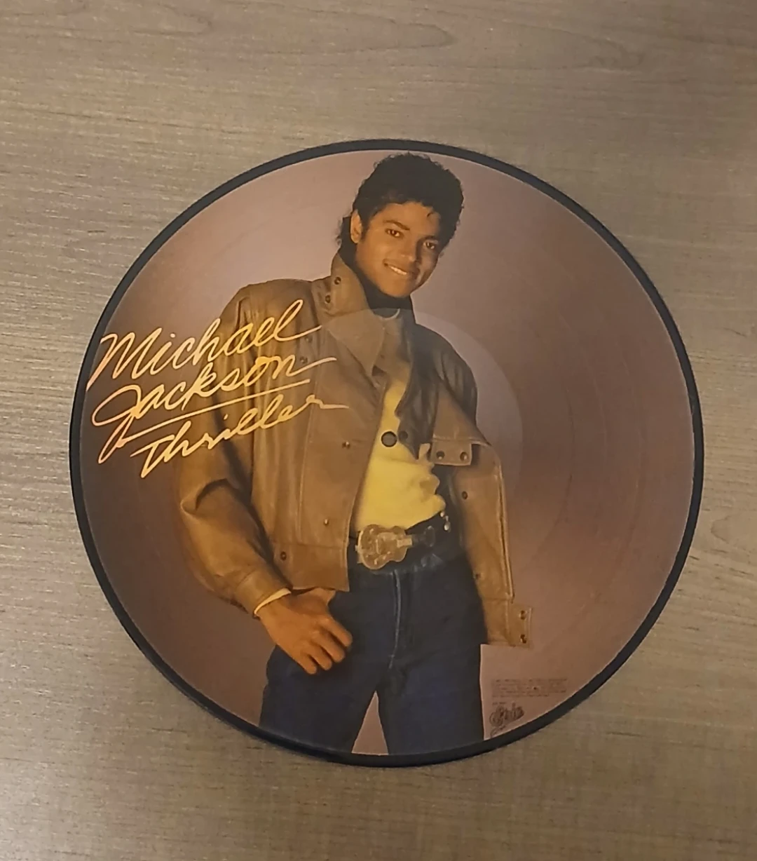 Michael Jackson Thriller Picture Disc Record