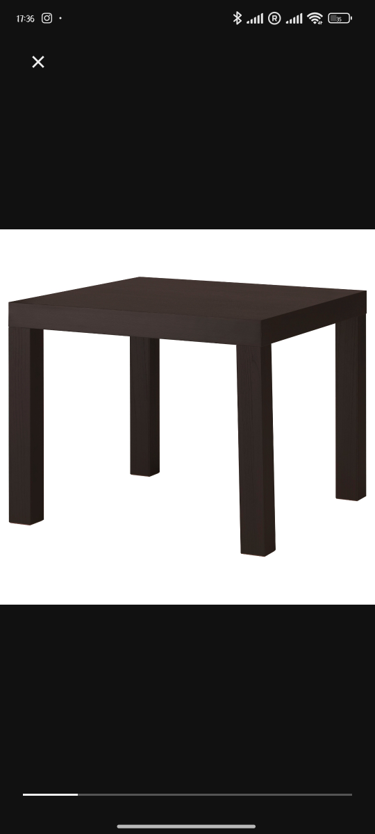UNOPENED IKEA LACK Side Table - Black