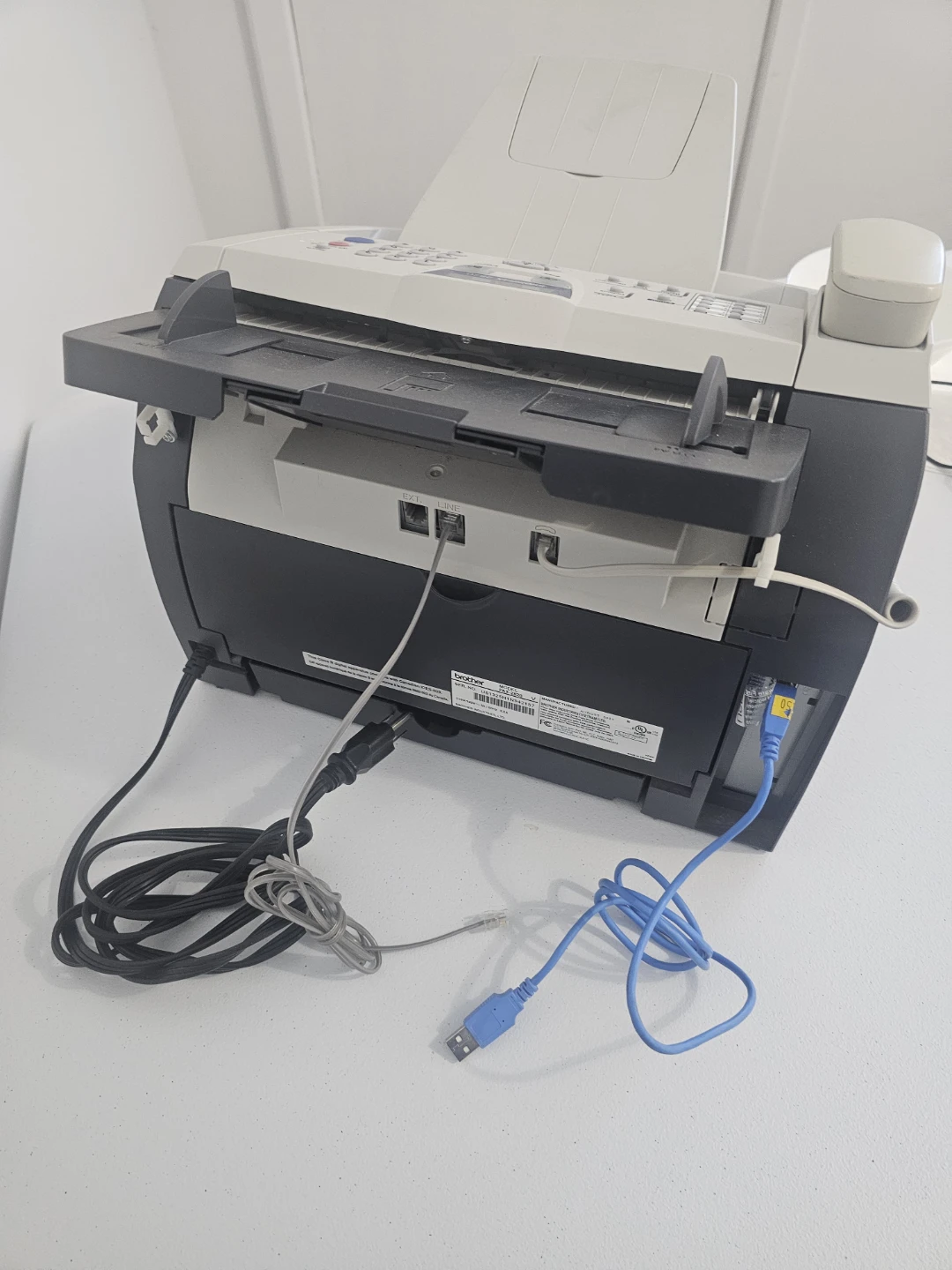 Brother Intellifax 2820 Fax Machine - photo 4