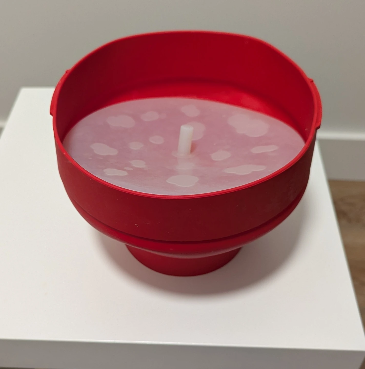 ChefWave Microwave Popcorn Popper Bowl - Red - photo 2