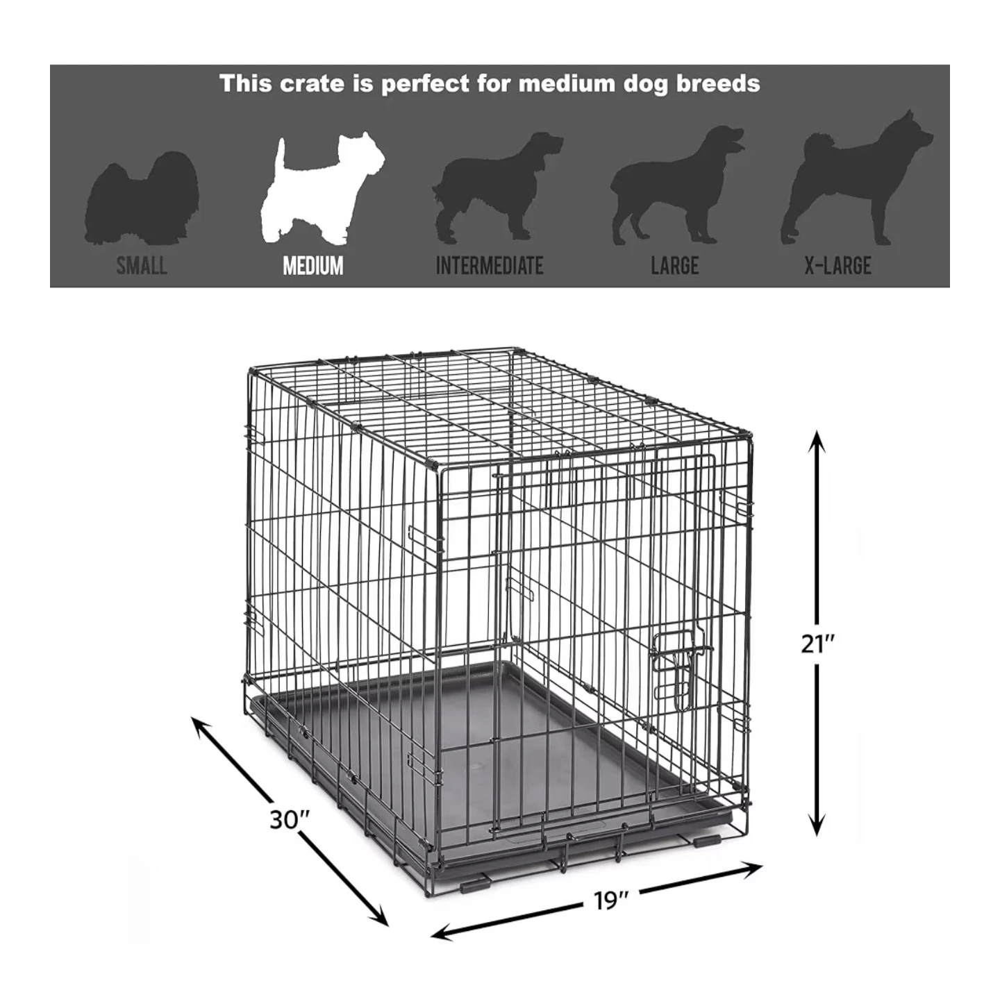 Dog Crate for Medium Breeds - photo 4