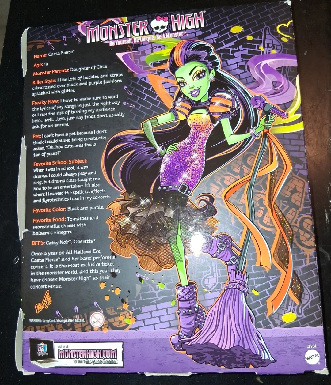 Monster High Casta Fierce Doll - photo 4