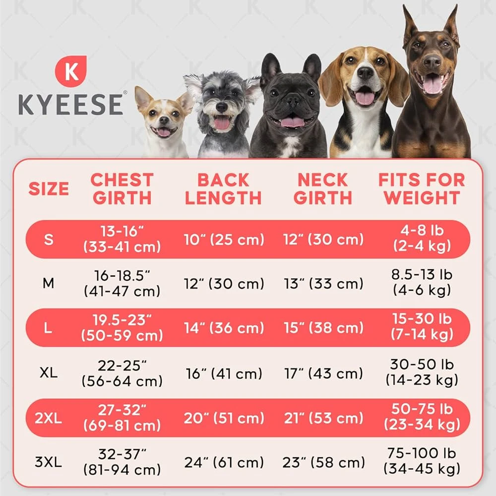 KYEESE Dog Shirt Grey Size 2XL - photo 5