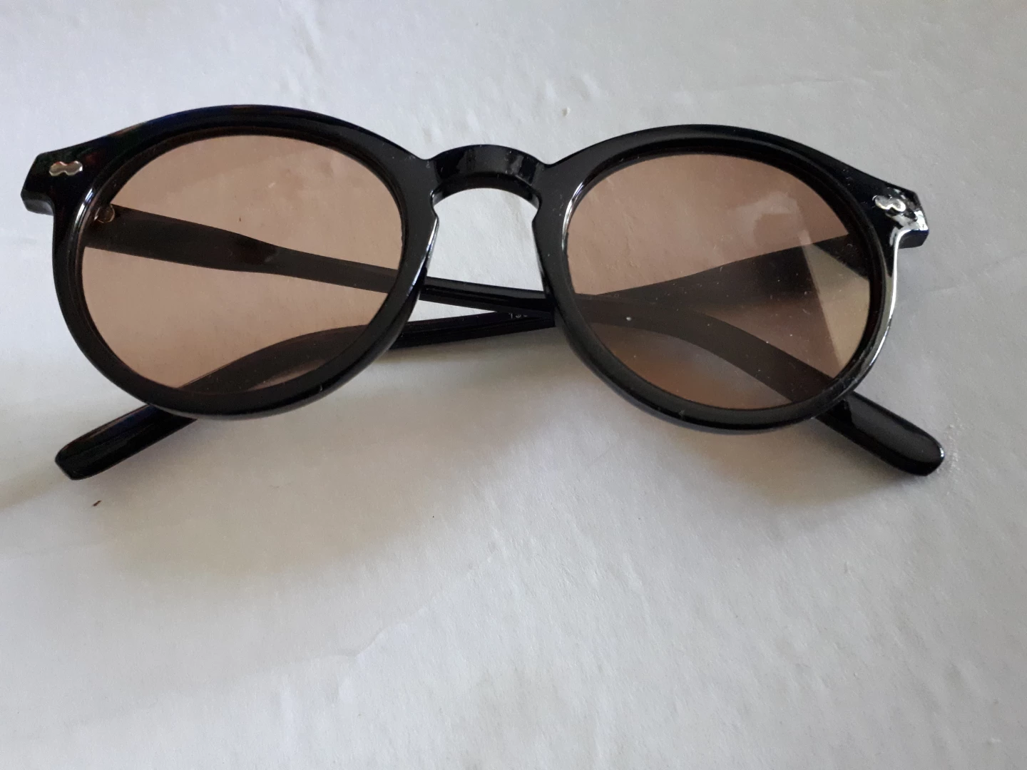 Black Round Sunglasses⚽️