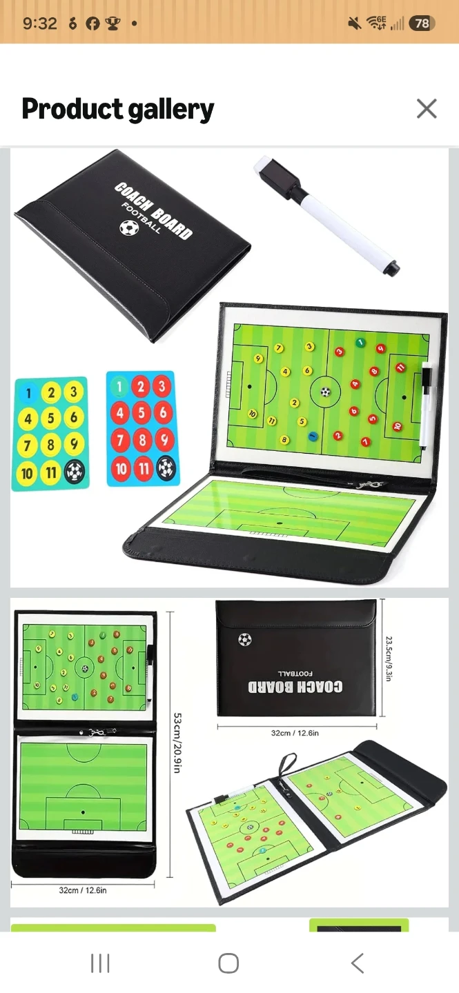 Brand New Football Coach Board ⚽ - photo 2