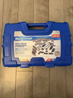 128pcs Mastercraft Socket set.used