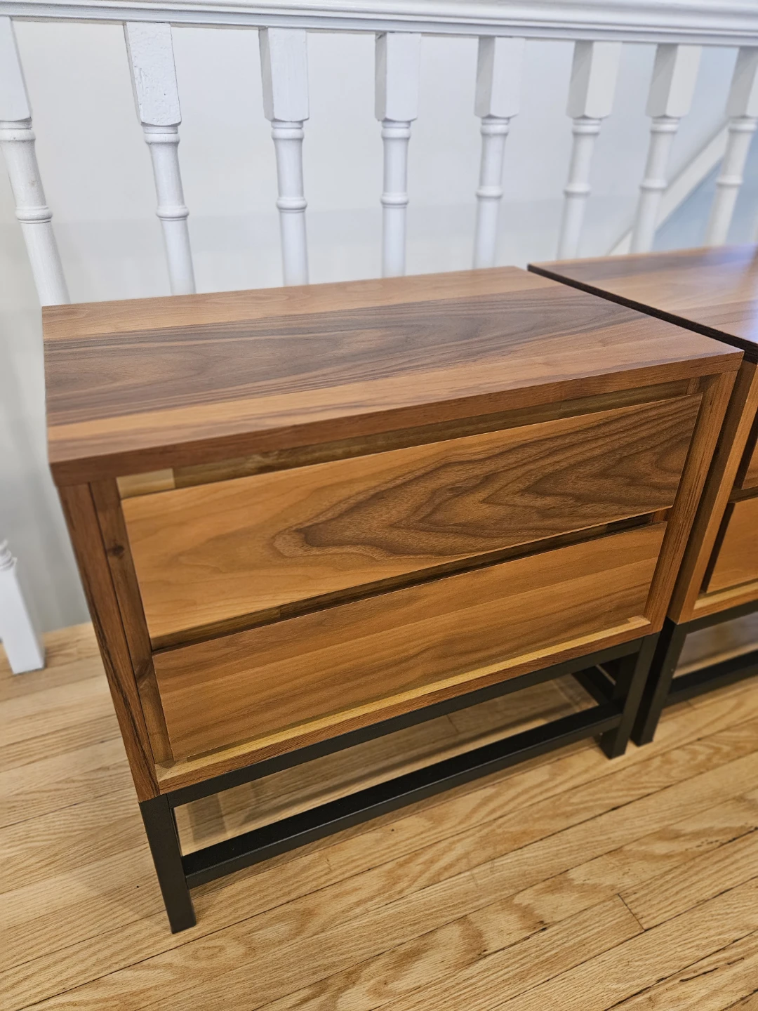 MCM Walnut Nightstands