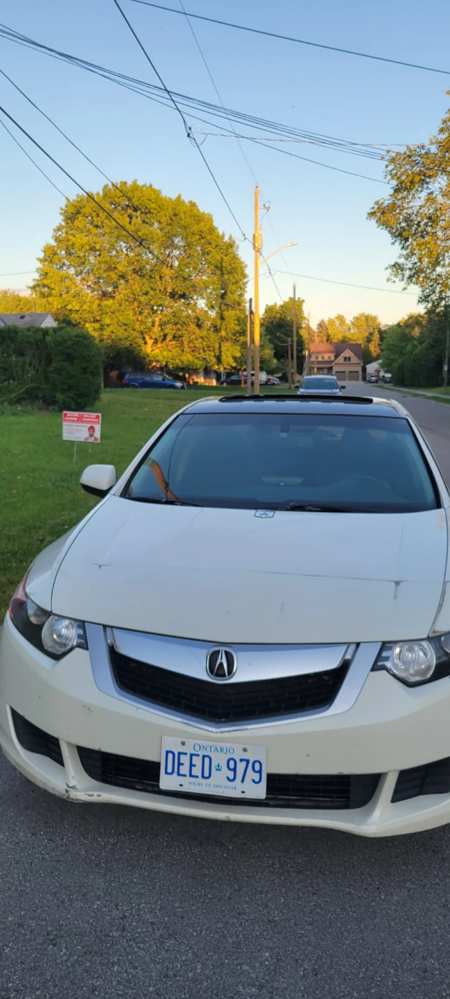 White Acura TSX Sedan - photo 3