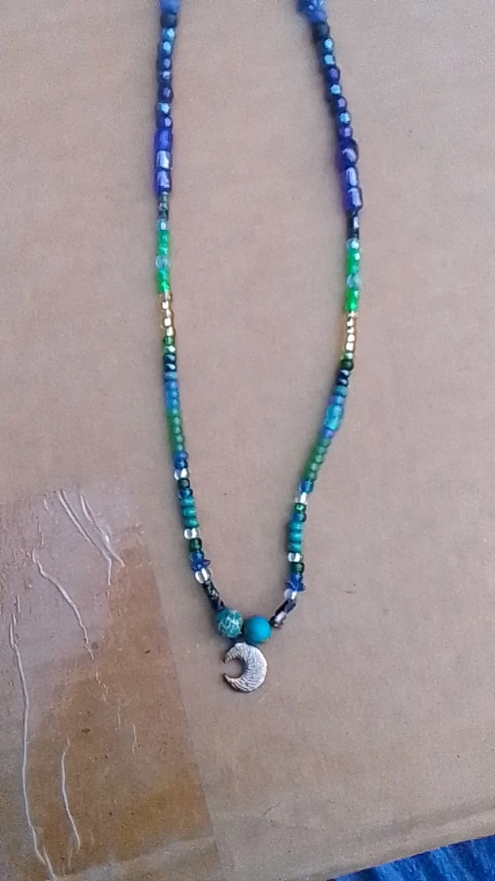 Handmade Beaded Necklaces and Jack Skellington Earrings - photo 3