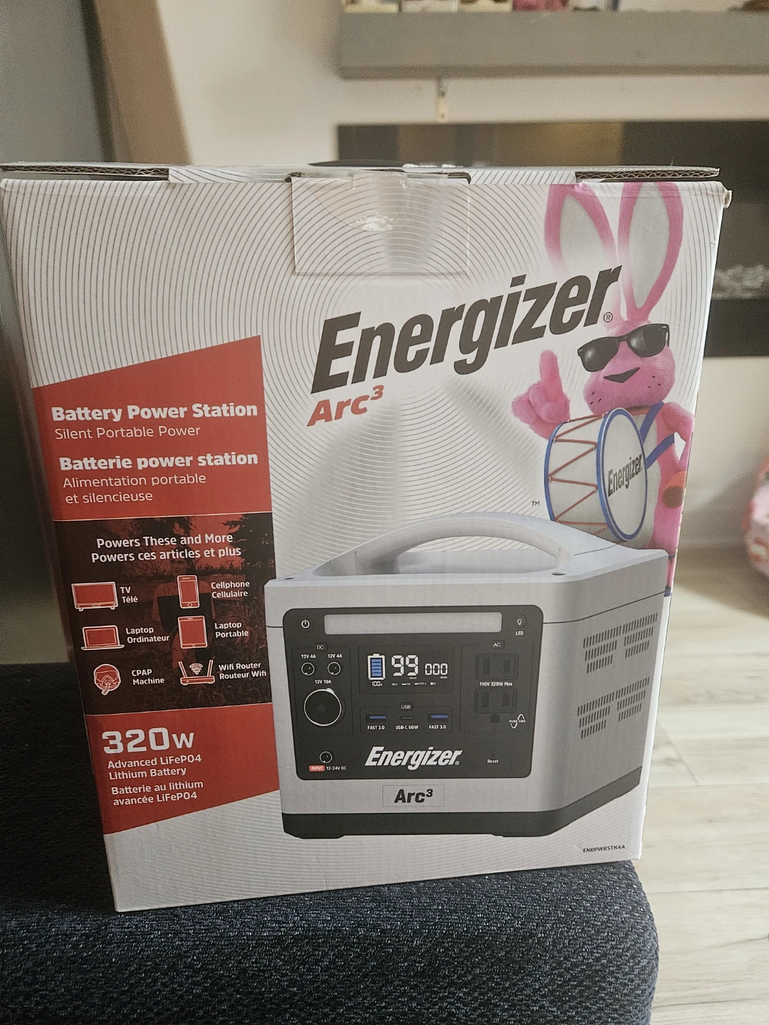 Energizer Arc3 Battery Power Station 320W