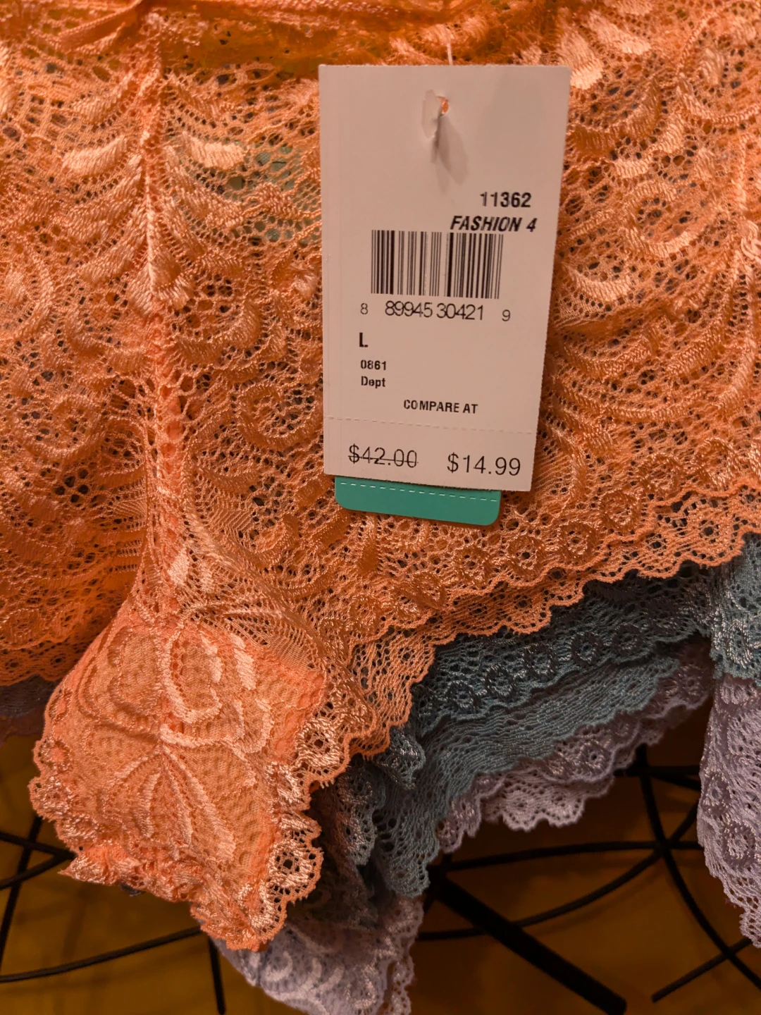 Honeydew Intimates Lace Cheeky Hipster Panties Pack of 3 - photo 3